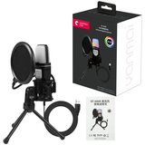 INF namizni mikrofon z rgb osvetlitvijo, (21541437) | Shoptok.si