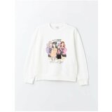 LC Waikiki Girls' Crew Neck Printed Long Sleeve Sweatshirt cene