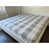  viktorija čaršav pamuk flanel 240x275cm, sivi | ePonuda.com