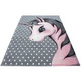 Ben'n'jen Ružičasti/sivi dječji tepih 160x230 cm Kids – Cijene