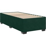 Box spring krevet s madracem tamnozeleni 100x200 cm baršunasti | shoptok.hr