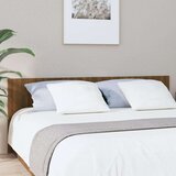 vidaXL Posteljno vzglavje rjava hrast 200x1,5x80 cm konstruiran les | Shoptok.si