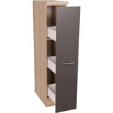 RESPEKTA Izvlečna Omara Merle, Barva Hrasta, Siva | Shoptok.si