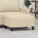  Tabure krem 70 x 55 x 41 cm od tkanine Cijene