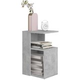  Bočni stolić boja betona 36 x 30 x 56 od konstruiranog drva | shoptok.hr