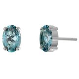Victoria Cruz gemma aquamarine mindjuše sa swarovski kristalom ( a4515-10ht ) | ePonuda.com