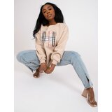 ex moda Sweatshirt-EM-BL-U617.95-beige | Shoptok.si