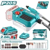 Akumulatorski modelarska brusilica 20V/33000rpm/P20S (SET Baterija 1x2Ah, Punjač) (TMGLI20011)