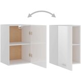 Viseći Viseča omarica visok sijaj bela 39,5x31x60 cm iverna plošča, (20621052) | Shoptok.si