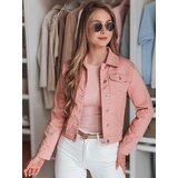 DStreet Kurtka damska krótka jeansowa KORTINA różowa | shoptok.hr