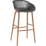  7-dijelni barski set crno-sivi - Crna i siva 6 | shoptok.hr