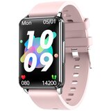 INF Pametna ura z EKG, pulzom, kisikom v krvi Pink, (21236370) | Shoptok.si