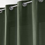 Douceur d intérieur Kaki zelena zavjesa od mikrovlakana 140x280 cm Absolu – | shoptok.hr