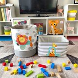 Kinder Home korpa za igračke, odeću, veš, sklopiva, sa pogod | ePonuda.com
