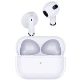 Swissten Brezžične slušalke Bluetooth, polnilna škatla z upravljanjem na dotik in 4-urno avtonomijo, minipodi Swissten - beli, (5000228711) Cene