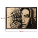 Wallity slika Indıan woman, 50 x 70 cm | ePonuda.com