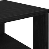 vidaXL Regal za čevlje črn 61x32x105 cm inženirski les | Shoptok.si