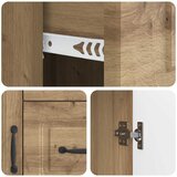  Kreveta Hrast artisan 66 x 34,5 x 87 cm Konstruirano drvo | shoptok.hr