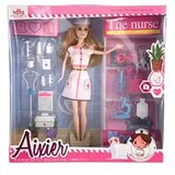 Magic Toys Nicky lutka u setu medicinska sestra, 29 cm | shoptok.hr