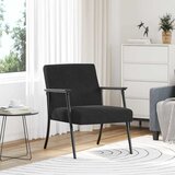  Fotelja Crna 59 x 75 x 78 cm Baršun | shoptok.hr