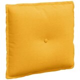 vidaXL Poglavni vzglavnik Svetlo rumena 50 x 45 cm Žametna tkanina, (5000278457) | Shoptok.si