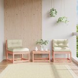 Maison Chic Vrtni kavč - Zunanji kavč z blazino 2 kosa trden les douglas, (22040828) | Shoptok.si