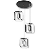Vidik 23125 VISEĆA SVJETILJKA LED 40W MODERNA CRNA BLACK 4000K | shoptok.hr