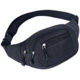 INF Torba za okoli pasu z več predelki Črna Black 1 paket, (21247505) Cene