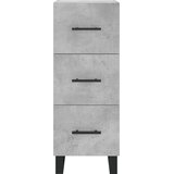  Visoka komoda siva betona 34,5x34x180 cm od konstruiranog drva | shoptok.hr