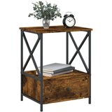 vidaXL Noćni ormarić boja hrasta 50 x 41 x 50 cm od konstruiranog drva | shoptok.hr