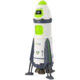  Vesoljska raketa za igro z astronavtom in vozilom - zeleno/bela | Shoptok.si