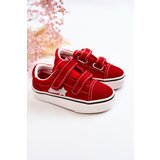 Boto Classic Children's Sneakers With Velcro Red Phiris | Shoptok.si
