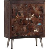  Komoda iz trdnega predelanega lesa 60x30x76 cm | Shoptok.si