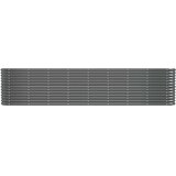  Povišena vrtna gredica od pocinčanog čelika 332 x 40 x 68 cm antracit | shoptok.hr