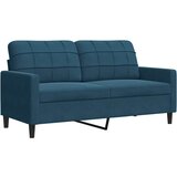  3-dijelni set sofa s jastucima plavi baršunasti | shoptok.hr