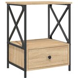  Noćni ormarići 2 kom boja hrasta 50x41x65 cm konstruirano drvo | shoptok.hr
