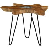  Stolić za kavu 70 x 45 cm od tikovine i poliesterske smole | shoptok.hr