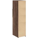  Visoka komoda boja hrasta 30 x 42,5 x 124 cm konstruirano drvo | Eponuda.com