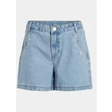 Vila Jeans kratke hlače Caliste 14095715 Modra Regular Fit