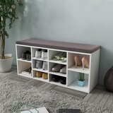  Klupa za cipele s 10 pretinaca, bijela | Eponuda.ba