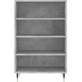  Visoka komoda siva boja betona 57x35x90 cm konstruirano drvo | shoptok.hr