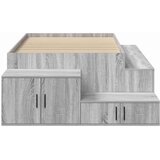  Krevet s ladicama Siva Sonoma 80 cm Konstruirano drvo | shoptok.hr