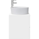  Umivaonik s policom Bijela 49,5 x 44,5 x 65 cm | shoptok.hr