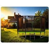 Neo-Sport vrtni trampolin 312 cm (10 ft) s vanjskom mrežom i ljestvama, zeleni | shoptok.hr