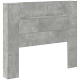  Uzglavlje Betonski sivi 120 x 16 5 x 103 5 cm Konstruirano drvo | shoptok.hr