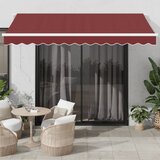 vidaXL Tenda na automatsko uvlačenje s LED bordo 350x250 cm | shoptok.hr