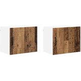  Zidni kuhinjski ormarić 2 pcs Staro drvo 50 x 31 x 40 cm | shoptok.hr