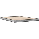  Okvir kreveta boja hrasta 120x200 cm konstruirano drvo i metal | shoptok.hr