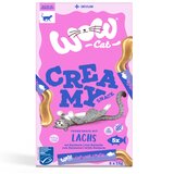 WOW Cat Creamy Snack 5 x 15 g - Losos WOW Cat Creamy Snack 5 x 15 g - Losos Slike