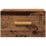 vidaXL Zidni noćni ormarići 2 kom boja staro drvo 35 x 35 x 20 cm | shoptok.hr